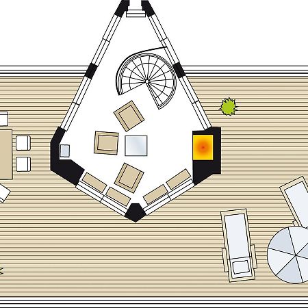 Penthouse Mueritzblick Apartamento Rechlin Exterior foto